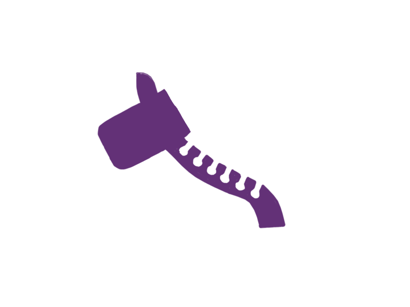 MAUVE LEATHER