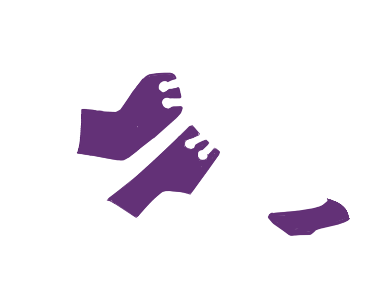 MAUVE LEATHER