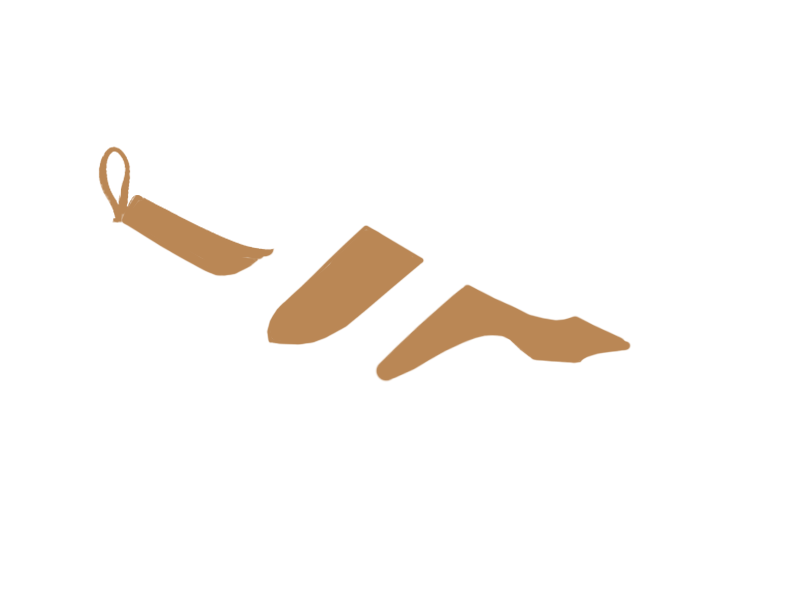 DARK BEIGE LEATHER
